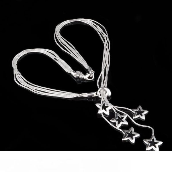 promoti925 silver chain necklace christmas fashion 925 silver hollow 5 pointed star necklace jewelry 1355
promoti925 silver chain necklace christmas fashion 925 silver hollow 5 pointed star necklace jewelry 1355
