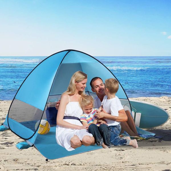 new waterproof tent up beach tent sun shelter anti uv beach shelter for 2-3 person outdoor hiking camping traveling portable
new waterproof tent up beach tent sun shelter anti uv beach shelter for 2-3 person outdoor hiking camping traveling portable