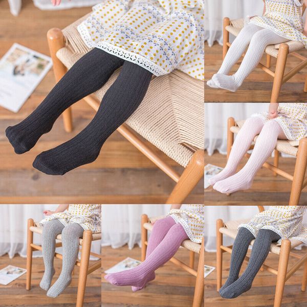 girl kid baby toddler pants bottom long socks stockings tights pantyhose for 0-4