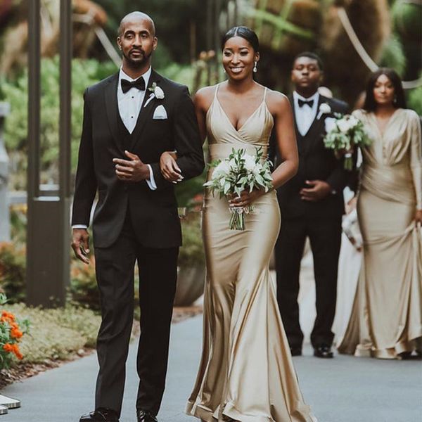 south african nigeria girls mermaid bridesmaid dresses for weddings 2019 gold mixed styles pleats ruffles long wedding guest dress, White;pink
south african nigeria girls mermaid bridesmaid dresses for weddings 2019 gold mixed styles pleats ruffles long wedding guest dress, White;pink