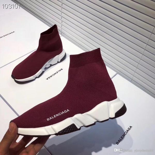 good quality designer trainer boots man woman letter knitted socks boots with original box stretch-knit casual boots runner sneaker, Black
good quality designer trainer boots man woman letter knitted socks boots with original box stretch-knit casual boots runner sneaker, Black