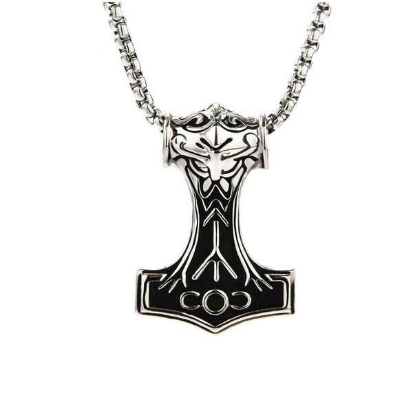 necklace stainless steel jewelry personality raytheon hammer pendant bully men's titanium steel cool gift simple and elegant, Silver
necklace stainless steel jewelry personality raytheon hammer pendant bully men's titanium steel cool gift simple and elegant, Silver