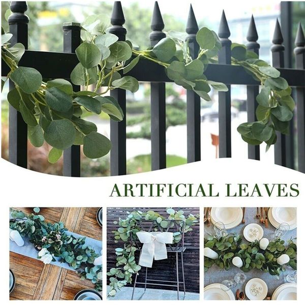 2m artificial fake eucalyptus garland long leaf plants greenery foliage decor simulation eucalyptus wedding party decorations
2m artificial fake eucalyptus garland long leaf plants greenery foliage decor simulation eucalyptus wedding party decorations