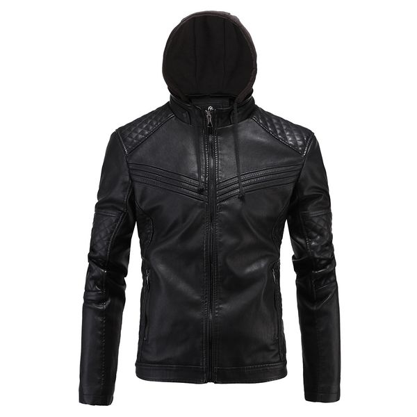 aowofs winter new style england men locomotive leather coat plus velvet warm hooded leather jacket boutique d034, Black
aowofs winter new style england men locomotive leather coat plus velvet warm hooded leather jacket boutique d034, Black