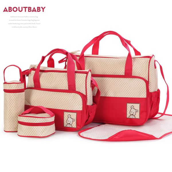 aboutbaby 5pcs baby diaper bag suits for mom baby bottle holder mother mummy stroller maternity nappy diaper bags sets
aboutbaby 5pcs baby diaper bag suits for mom baby bottle holder mother mummy stroller maternity nappy diaper bags sets