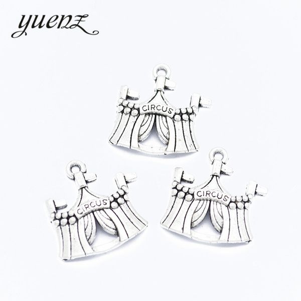 yuenz 8pcs metal circus tent charm vintage tibetan silver pendant jewelry products charms diy pendants for necklace braceletse20, Bronze;silver
yuenz 8pcs metal circus tent charm vintage tibetan silver pendant jewelry products charms diy pendants for necklace braceletse20, Bronze;silver