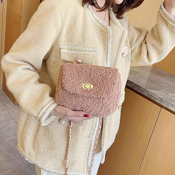 fashion casual winter autumn fleece crossbody handbags women solid color small purse shoulder messenger sling bags
fashion casual winter autumn fleece crossbody handbags women solid color small purse shoulder messenger sling bags
