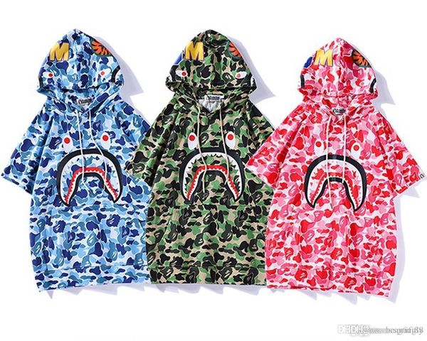 2018 cool mens 18bape новый bathing 18 ape shark head green camo вскользь с коротким рукавом футболка, Black
2018 cool mens 18bape новый bathing 18 ape shark head green camo вскользь с коротким рукавом футболка, Black