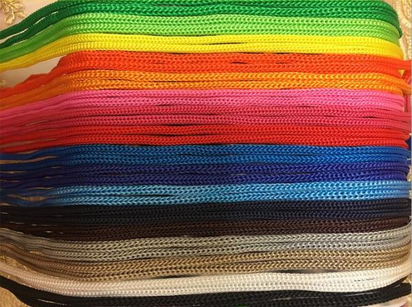 4mmx100m/pcs polypropylene silk / pp yarn rope.soft rope craft toys string pull imitation nylon hollow exhibition badge lanyard, Black;white
4mmx100m/pcs polypropylene silk / pp yarn rope.soft rope craft toys string pull imitation nylon hollow exhibition badge lanyard, Black;white
