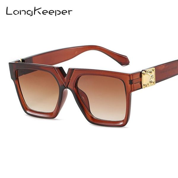 longkeeper fashion square sunglasses women vintage brown gradient goggles for driving oversized ladies uv400 oculos masculino, White;black
longkeeper fashion square sunglasses women vintage brown gradient goggles for driving oversized ladies uv400 oculos masculino, White;black