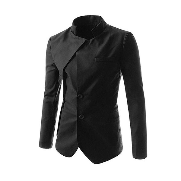 new single breasted black gray men blazer men patchwork fake 2pcs brand jackets long sleeve wedding office formal blazers hombre, White;black
new single breasted black gray men blazer men patchwork fake 2pcs brand jackets long sleeve wedding office formal blazers hombre, White;black