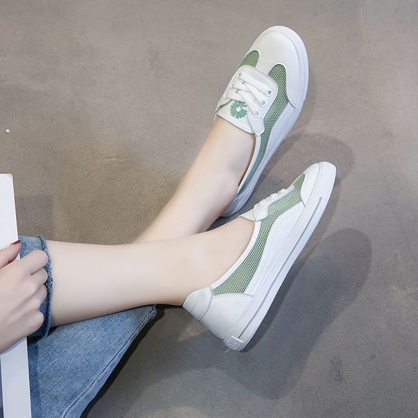 flat rubber women shoes leather lady sneaker women casual flower shoes cement footwear, Black
flat rubber women shoes leather lady sneaker women casual flower shoes cement footwear, Black