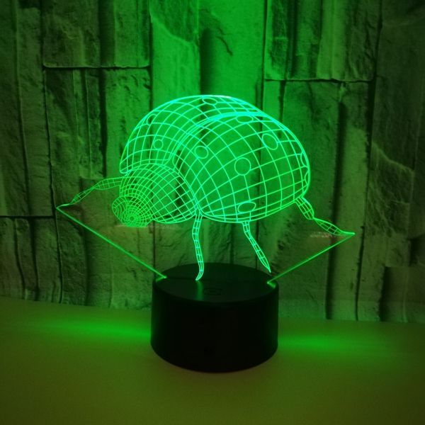 2018 foreign trade new pattern ladybug 3d small night-light colorful touch remote control led vision lamp gift small desk lamp
2018 foreign trade new pattern ladybug 3d small night-light colorful touch remote control led vision lamp gift small desk lamp