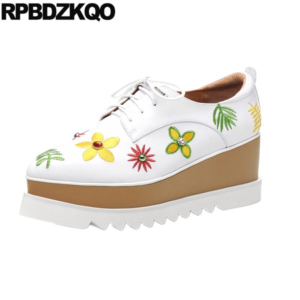 floral creepers chinese embroidered shoes flower embroidery rhinestone diamond white platform women crystal pointed toe wedge, Black
floral creepers chinese embroidered shoes flower embroidery rhinestone diamond white platform women crystal pointed toe wedge, Black