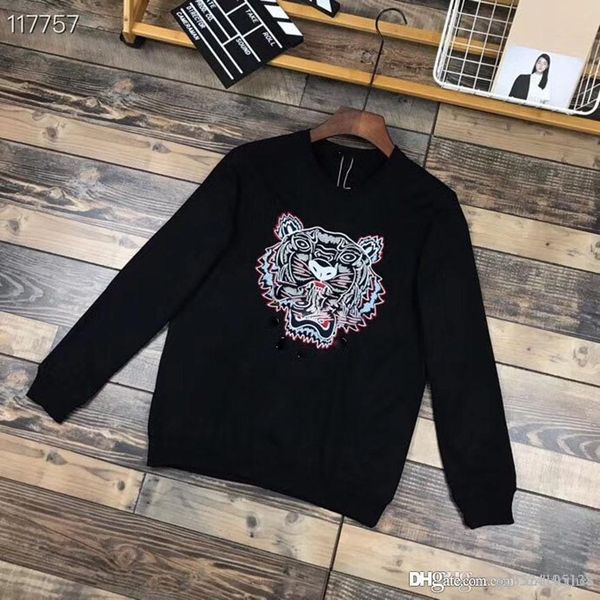 2019 sweatshirt hoodies men women jacket tiger head embroidery autumn sports zipper windcheater mens designer hoodie cotton long sleeves, Black
2019 sweatshirt hoodies men women jacket tiger head embroidery autumn sports zipper windcheater mens designer hoodie cotton long sleeves, Black