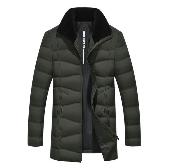 mens winter jackets thick long coats warm lapel neck solid male jackets casual outerwear warm, Black
mens winter jackets thick long coats warm lapel neck solid male jackets casual outerwear warm, Black