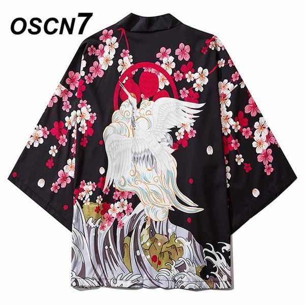 oscn7 printed kimono cardigan shirt women 2020 japanese streetwear three quarter sleeve coat shirts harujuku women blouse 7117, White
oscn7 printed kimono cardigan shirt women 2020 japanese streetwear three quarter sleeve coat shirts harujuku women blouse 7117, White