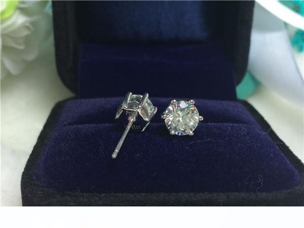 2 carat pair silver 18k gold plated earring synthetic diamond stud earrings for women stud synthetic diamond wedding earrings, Golden;silver
2 carat pair silver 18k gold plated earring synthetic diamond stud earrings for women stud synthetic diamond wedding earrings, Golden;silver