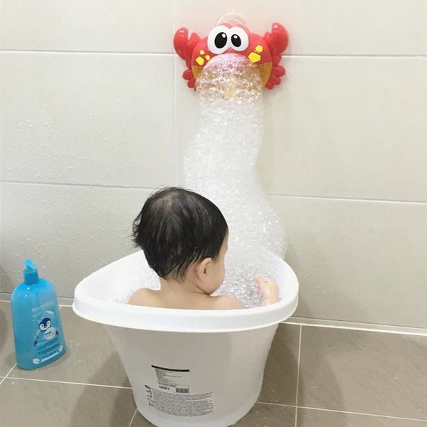 new creative cute crabs bubble maker bath toy music bubble maker swimming funny play bath tool for children kids y200428
new creative cute crabs bubble maker bath toy music bubble maker swimming funny play bath tool for children kids y200428