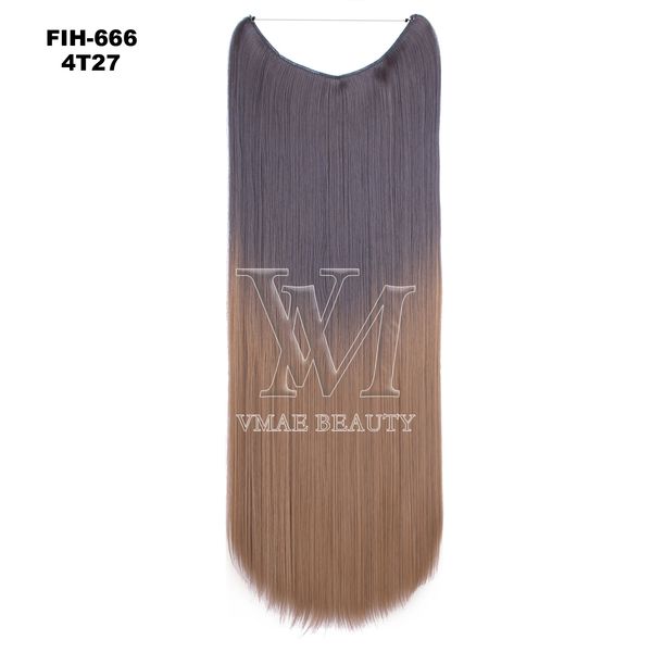 vmae 24 inch ombre color silk straight flip synthetic hair extension halo #27/#613 black gray blonde brown pink red purple 100g
vmae 24 inch ombre color silk straight flip synthetic hair extension halo #27/#613 black gray blonde brown pink red purple 100g