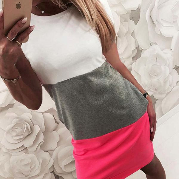 новые поступления серый белый короткие рукава женщины повседневная рубашка мини платье kawaii розовый серый лоскутные tee shirt dress street, Black;gray
новые поступления серый белый короткие рукава женщины повседневная рубашка мини платье kawaii розовый серый лоскутные tee shirt dress street, Black;gray