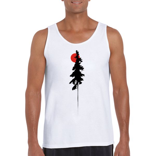 fashion design tree red sun printed men tank funny o-neck vest sleeveless casual men tee, White;black
fashion design tree red sun printed men tank funny o-neck vest sleeveless casual men tee, White;black