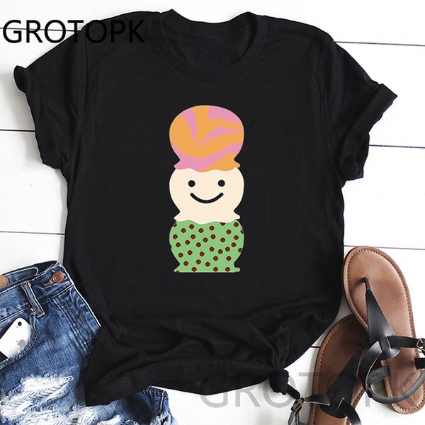 ice cream лучший летний повседневный t-shirt женщины cute тенниска женщины streetwear harajuku печать короткие рукава tee tops, White
ice cream лучший летний повседневный t-shirt женщины cute тенниска женщины streetwear harajuku печать короткие рукава tee tops, White
