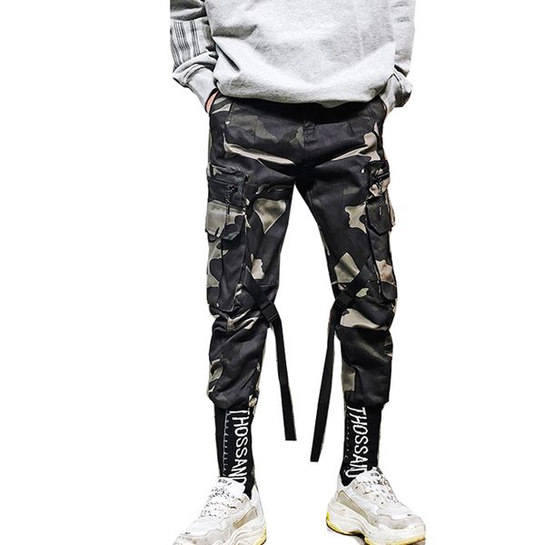 men's fashion camo pants haran hip hop pencil joggers streetpants us size s-xl, Black
men's fashion camo pants haran hip hop pencil joggers streetpants us size s-xl, Black