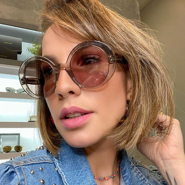 retro small round sunglasses women vintage brand sunglasses black metallic color sunglasses women fashion designer women, White;black
retro small round sunglasses women vintage brand sunglasses black metallic color sunglasses women fashion designer women, White;black