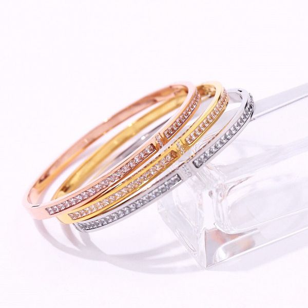 silver color rhinestone cuff lover bangle for women serrated stitching bracelet manchette femme titanium men jewelry, Black
silver color rhinestone cuff lover bangle for women serrated stitching bracelet manchette femme titanium men jewelry, Black