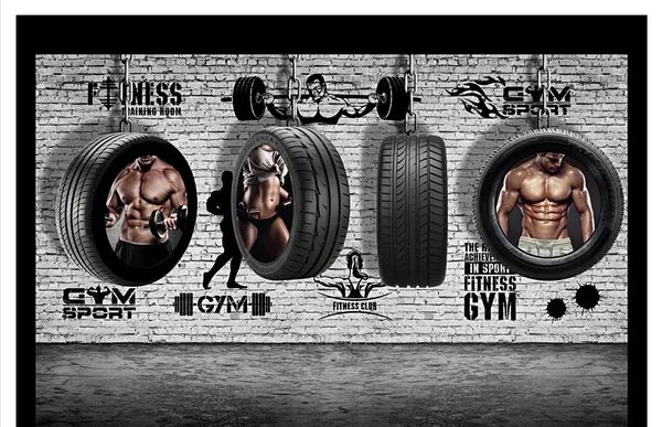 customized 3d stereo sports gym p wall paper retro brick wall muscles exercise fitness club image background wall papel de parede
customized 3d stereo sports gym p wall paper retro brick wall muscles exercise fitness club image background wall papel de parede