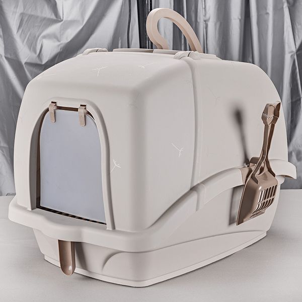 portable large litter box hooded space toilet with handle bucket easy to clean, deodorant spill-proof design
portable large litter box hooded space toilet with handle bucket easy to clean, deodorant spill-proof design