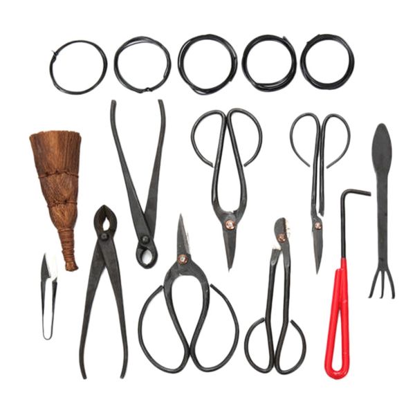 10pcs bonsai tool set carbon steel extensive cutter scissors kit with nylon case for garden pruning tools
10pcs bonsai tool set carbon steel extensive cutter scissors kit with nylon case for garden pruning tools