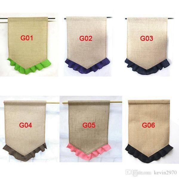 diy burlap garden flags wedding party outdoor decoration jute flags personalized yard flag house warming gifts dhl ing 
diy burlap garden flags wedding party outdoor decoration jute flags personalized yard flag house warming gifts dhl ing