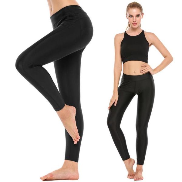 women elastic yoga sports exercise fitness gym slim tights long pants leggings, Black;blue
women elastic yoga sports exercise fitness gym slim tights long pants leggings, Black;blue