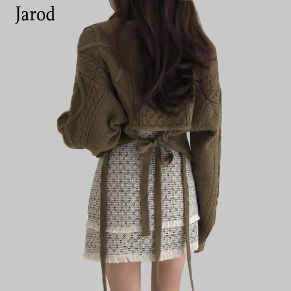 women's sweaters 2021 autumn winter knit long sleeve lace up pullover fashion korean style short casual sweater, White;black
women's sweaters 2021 autumn winter knit long sleeve lace up pullover fashion korean style short casual sweater, White;black