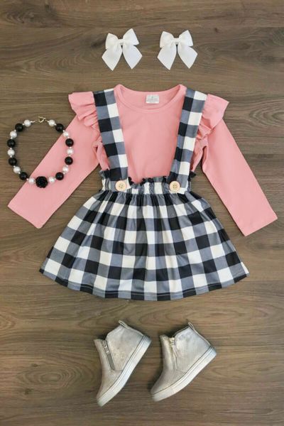 pudcoco girl clothes suits plaid toddler baby girls t-shirt suspender skirt dress outfits clothes, Red;yellow
pudcoco girl clothes suits plaid toddler baby girls t-shirt suspender skirt dress outfits clothes, Red;yellow