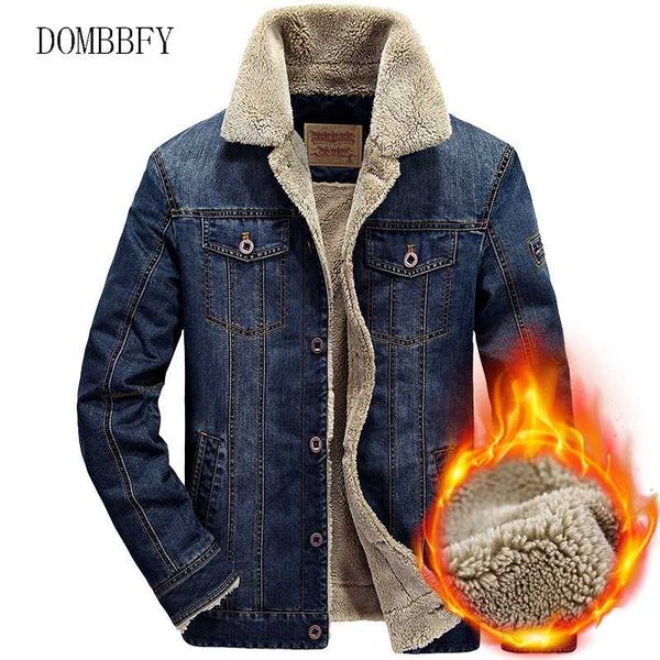 men denim jacket autumn winter warm fleece coats mens outwear jean bomber jackets male cowboy casual clothes plus size 5xl 6xl, Black;brown
men denim jacket autumn winter warm fleece coats mens outwear jean bomber jackets male cowboy casual clothes plus size 5xl 6xl, Black;brown