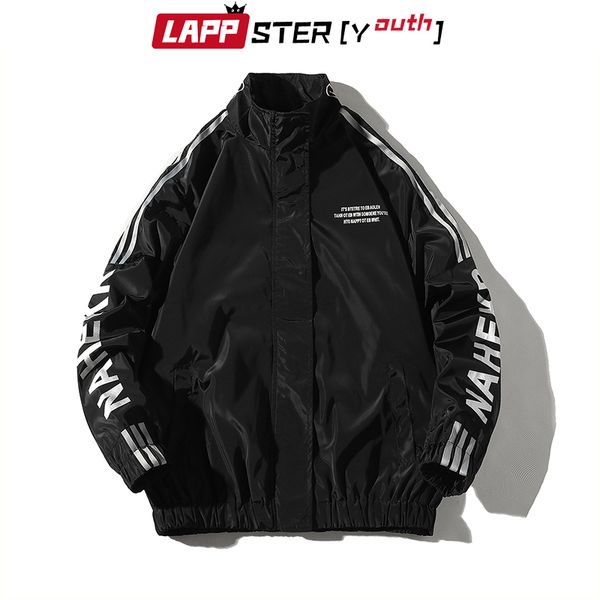 lappster-youth men japanese streetwear bomber jackets 2019 autumn side striped harajukiu windbreaker male korean windbreaker 4xl, Black;brown
lappster-youth men japanese streetwear bomber jackets 2019 autumn side striped harajukiu windbreaker male korean windbreaker 4xl, Black;brown