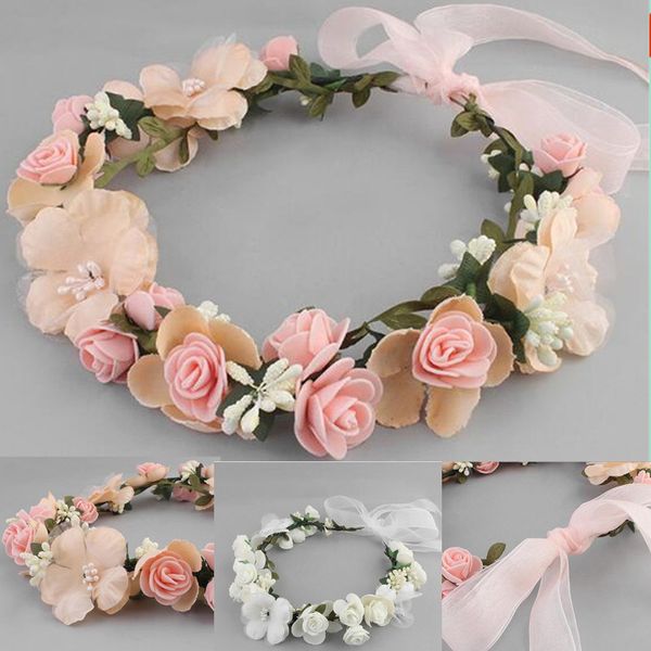 bridal hair wreath women flower headband girls hairwear birthday party beach wedding hair accessories halloween decoration
bridal hair wreath women flower headband girls hairwear birthday party beach wedding hair accessories halloween decoration