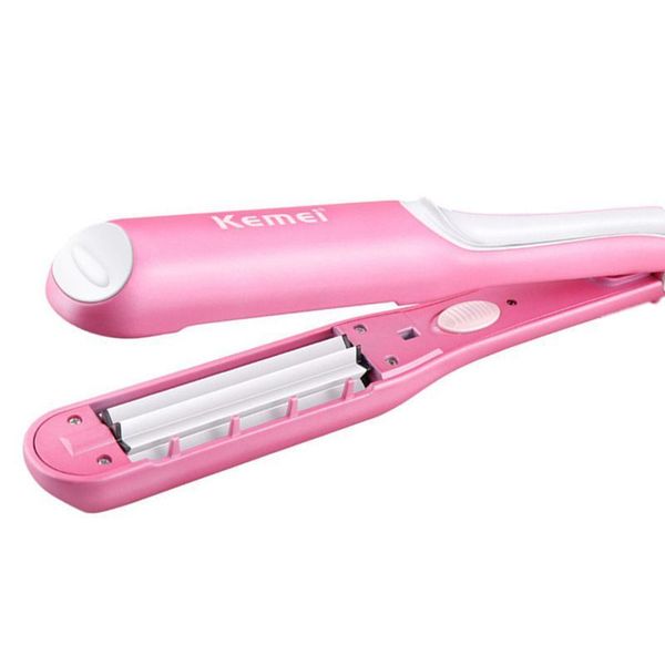 electric hair straighter professional ceramic corn splint iron barrel clamp straighter wave curler km-1211
electric hair straighter professional ceramic corn splint iron barrel clamp straighter wave curler km-1211