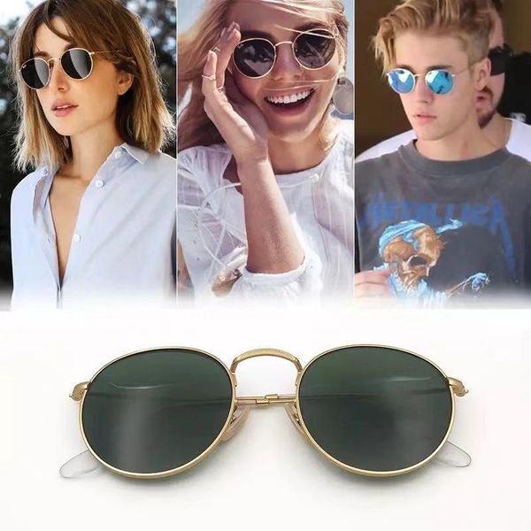the new star of the same paragraph retro round frame sunglasses sunglasses color film glass lens sunglasses for men and women the same, White;black
the new star of the same paragraph retro round frame sunglasses sunglasses color film glass lens sunglasses for men and women the same, White;black
