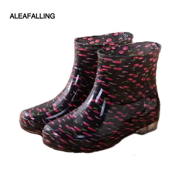 aleafalling fashion short ankle rain boots waterproof flat shoes woman rain woman water rubber ankle boots lace up botas w-012, Black
aleafalling fashion short ankle rain boots waterproof flat shoes woman rain woman water rubber ankle boots lace up botas w-012, Black