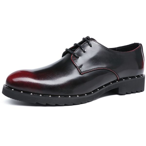 men dress shoes spring leather brand casual comfortable male wedding shoes #mpx8116161, Black
men dress shoes spring leather brand casual comfortable male wedding shoes #mpx8116161, Black