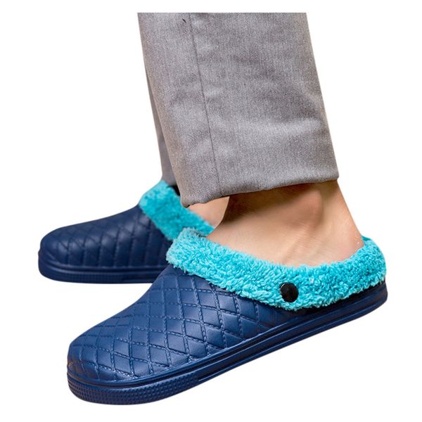 sagace slippers 2020 men's large size casual home plus velvet warm comfortable cotton slippers indoor home soft winter shoes #45, Black
sagace slippers 2020 men's large size casual home plus velvet warm comfortable cotton slippers indoor home soft winter shoes #45, Black