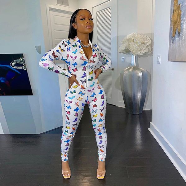 womens long sleeve zipper front tie dye fashion butterfly print t shirt bodycon long pants one piece casual jumpsuit jogger suit, Black;white
womens long sleeve zipper front tie dye fashion butterfly print t shirt bodycon long pants one piece casual jumpsuit jogger suit, Black;white