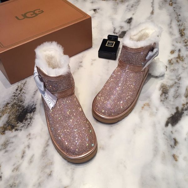 women's snow boots shiny women's new warm short plush soft ladies ankle boots winter fur shiny platform women's casual shoes, Black
women's snow boots shiny women's new warm short plush soft ladies ankle boots winter fur shiny platform women's casual shoes, Black