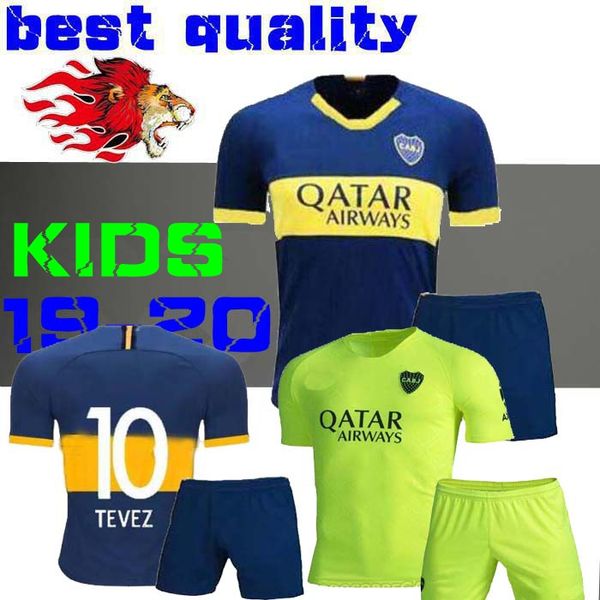 19 20 boca juniors kids kits soccer jerseys pavon gago carlitos tevez home football jersey shirts boca junior 2019 2020 child boys tevez, Black;yellow
19 20 boca juniors kids kits soccer jerseys pavon gago carlitos tevez home football jersey shirts boca junior 2019 2020 child boys tevez, Black;yellow