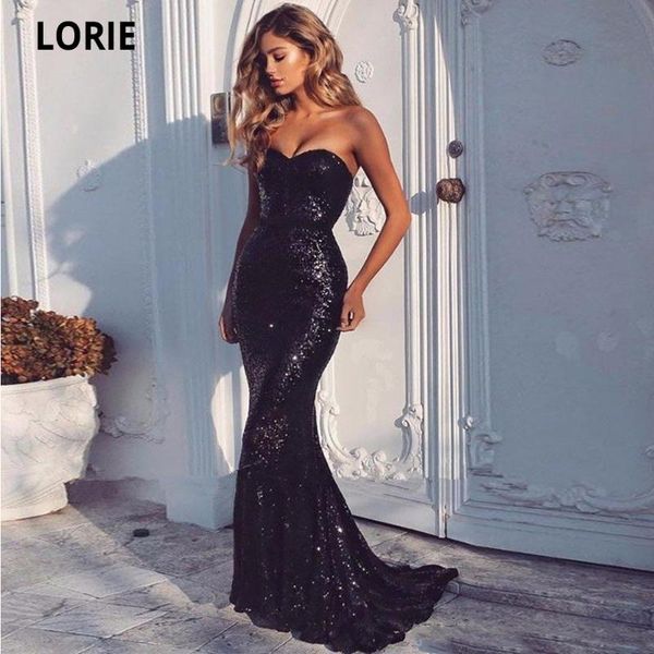 party dresses lorie 2021 black sequin mermaid evening dress sweetheart neck gowns custom made prom special occasion, White;black
party dresses lorie 2021 black sequin mermaid evening dress sweetheart neck gowns custom made prom special occasion, White;black