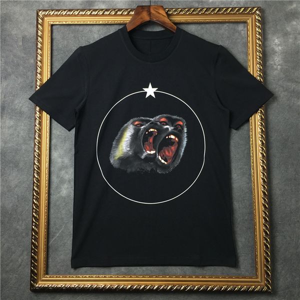 new summer men designer t shirt clothing short sleeve t shirt roar orangutan monkey circle star t shirt tee cotton, White;black
new summer men designer t shirt clothing short sleeve t shirt roar orangutan monkey circle star t shirt tee cotton, White;black